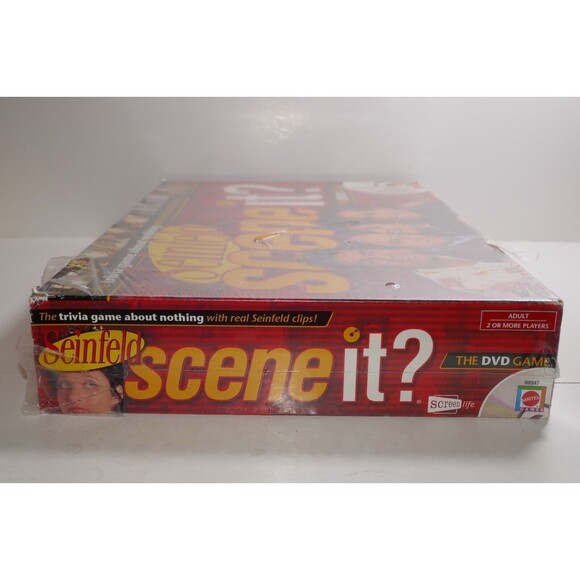 Mattel 2008 Scene It? Seinfeld (DVD Video Game, 2008) SEALED - Picture 7 of 8
